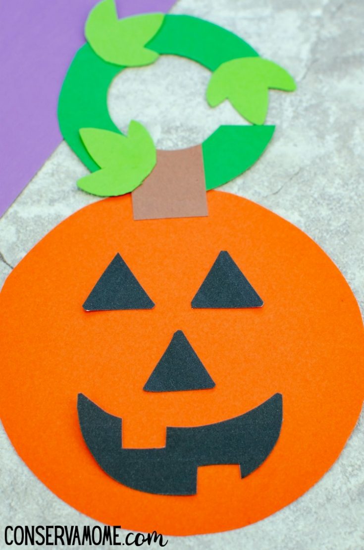 Pumpkin Door Hanger: a Halloween Craft Idea - ConservaMom