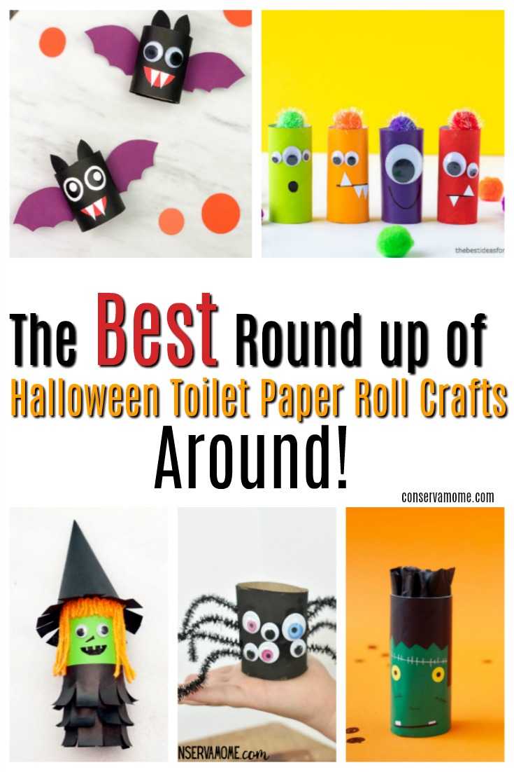 Halloween Toilet paper roll crafts