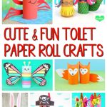 Toilet paper crafts