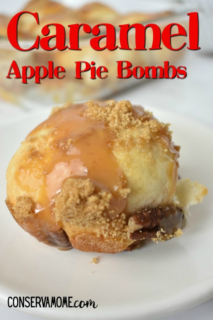 Caramel Apple pie bomb