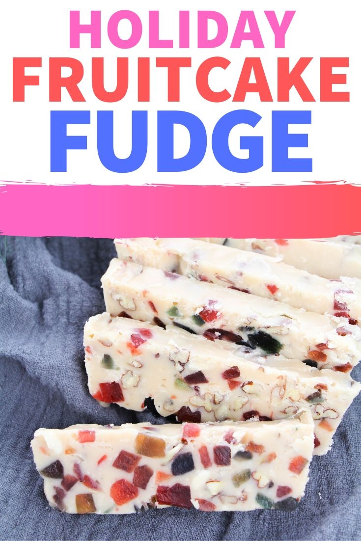 Fruitcake fudge