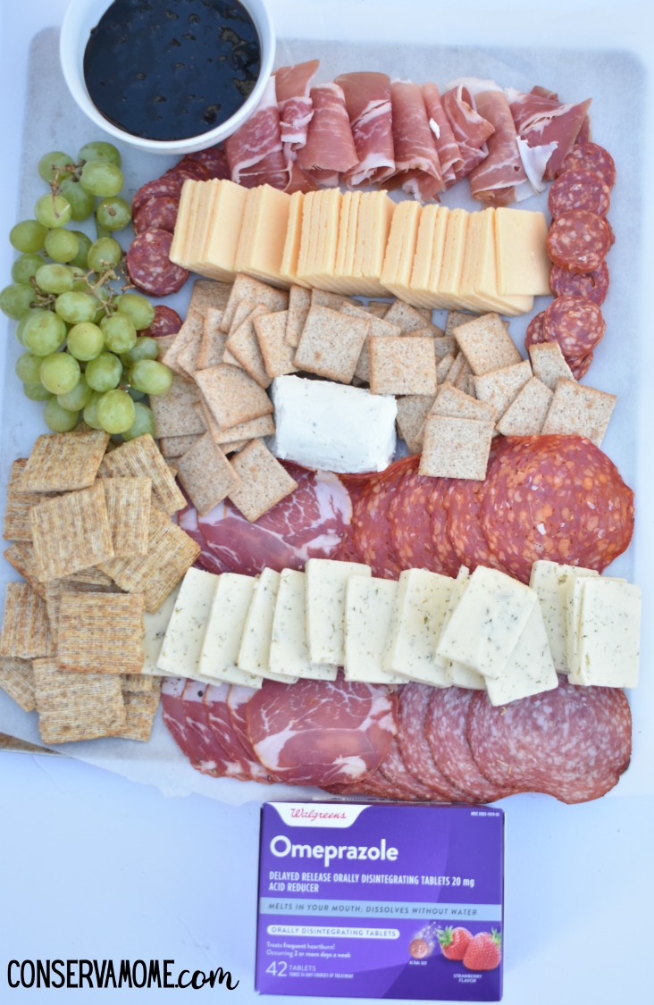 How to make a Charcuterie board + Heartburn Relief