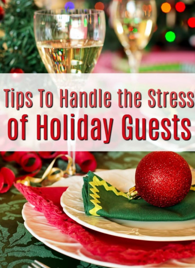 Tips to Handle the stress of Holiday guests