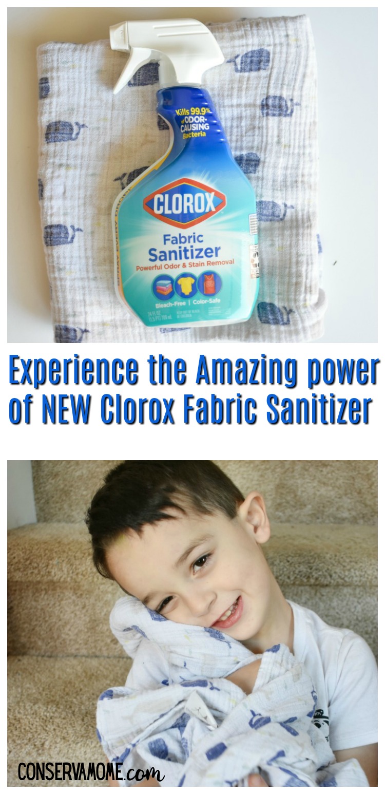 Experience The Amazing Power of New Clorox Fabric Sanitizer