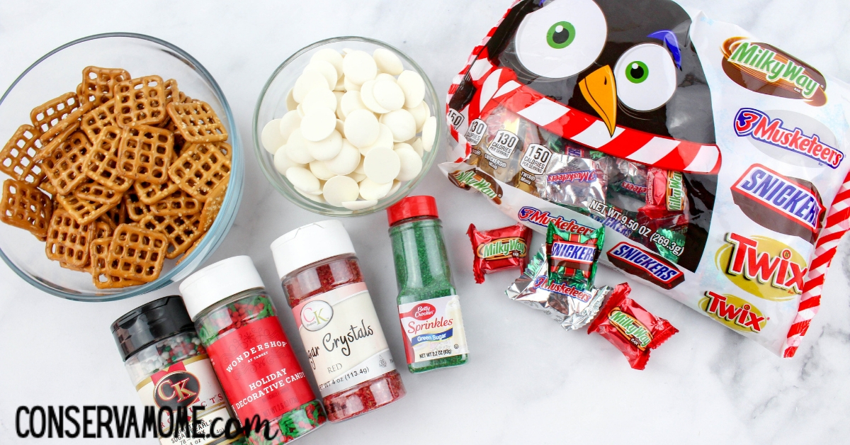 Christmas Pretzel Sandwiches