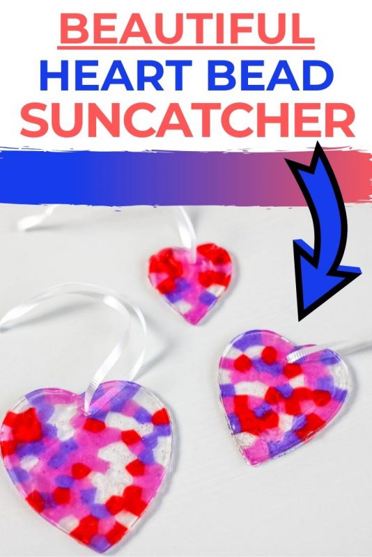 Melted Bead Valentine Sun Catcher - GrandparentsPlus