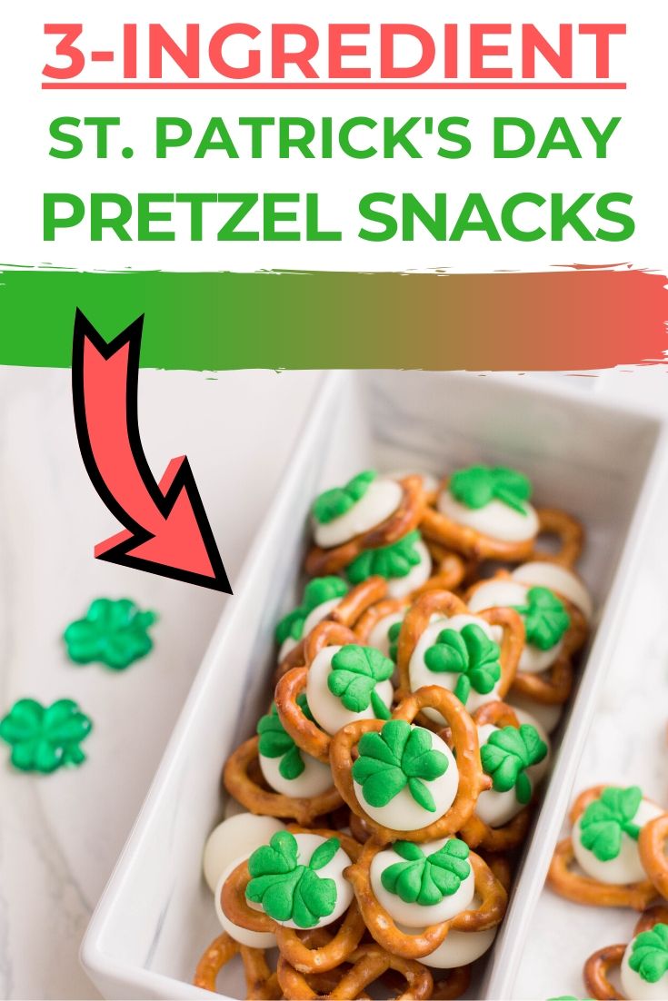 3 Ingredient St. Patrick Pretzel Snacks - ConservaMom