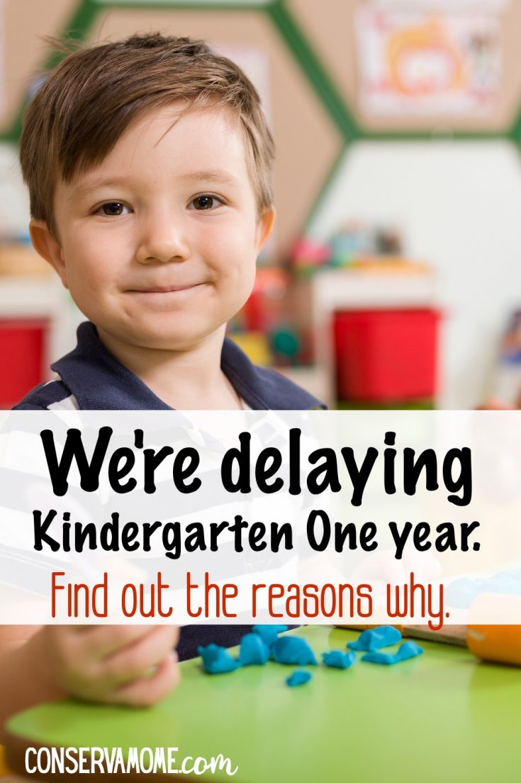 delaying kindergarten until age 6