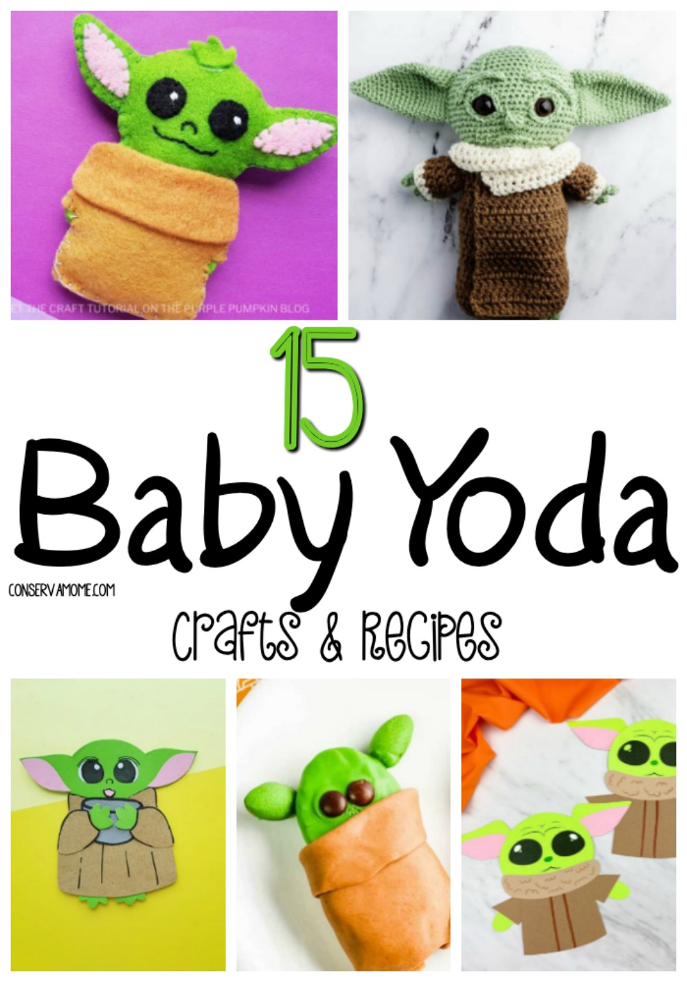 Baby Yoda crafts & Recipes