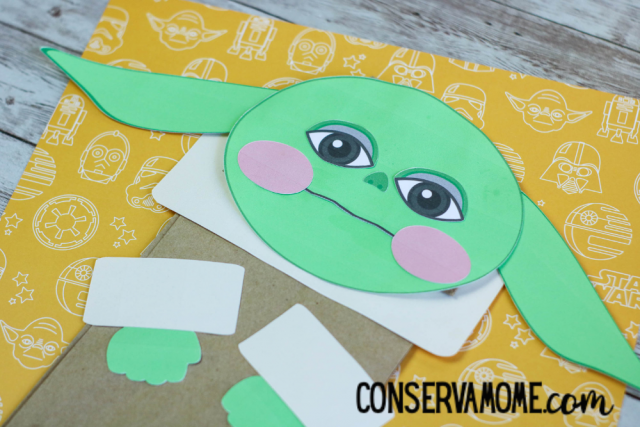 Baby Yoda Paper Bag Puppet : An Easy Baby Yoda craft