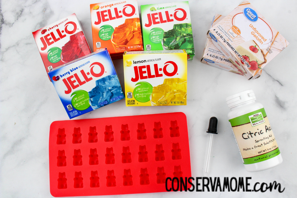 3-Ingredient Easy Jumbo Jello Gummy Bears - My Pinterventures