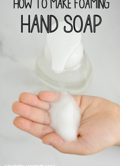 How to make foaming hand soap