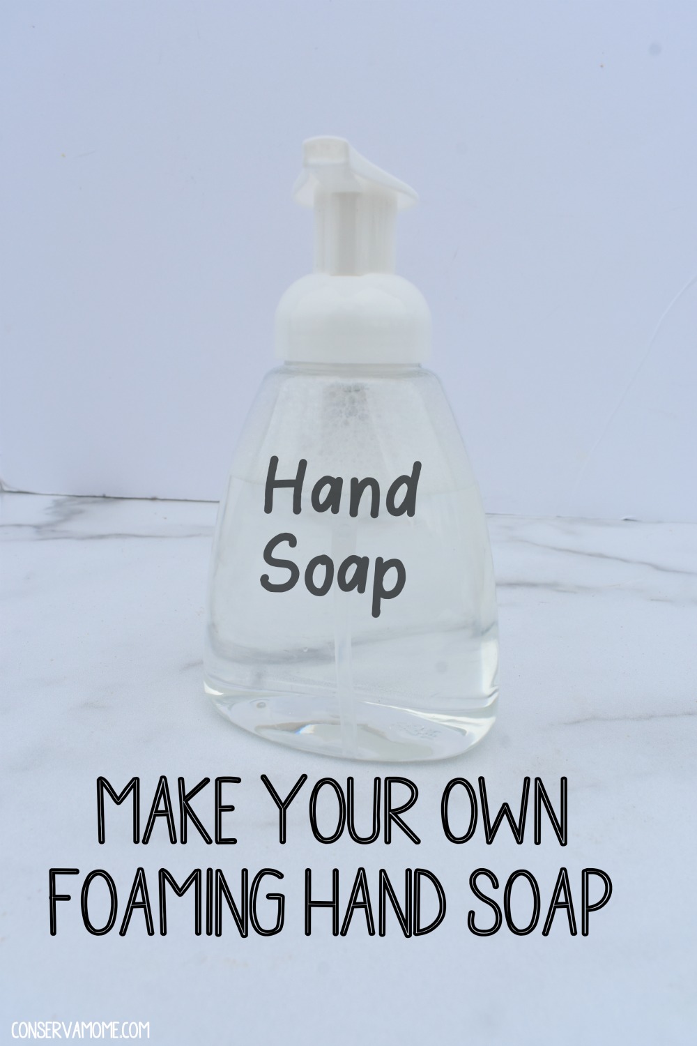 How to make your own Foaming Hand soap