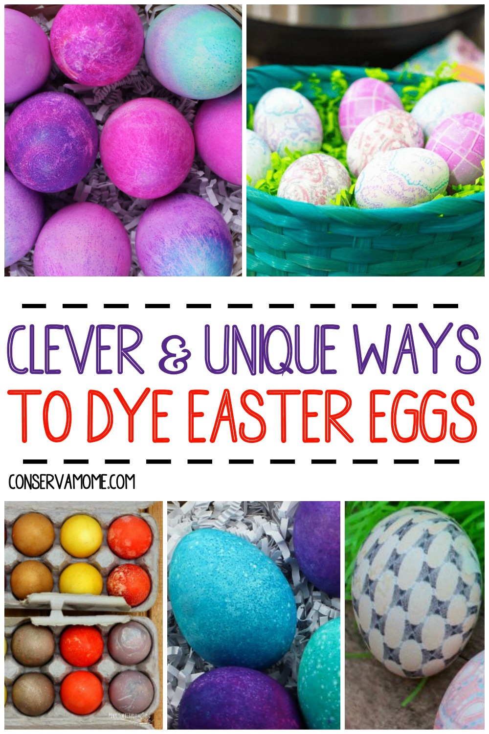 Unique Ways to Dye Easter Eggs