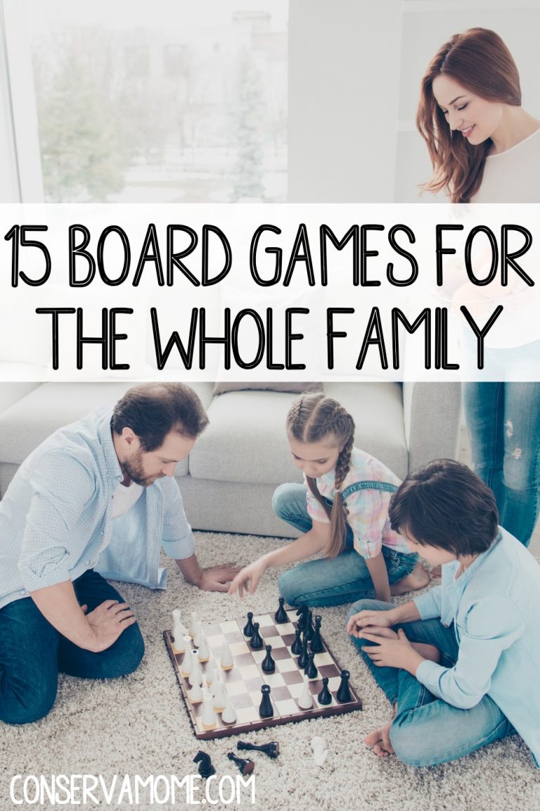 15 Board Games for The Whole Family - ConservaMom