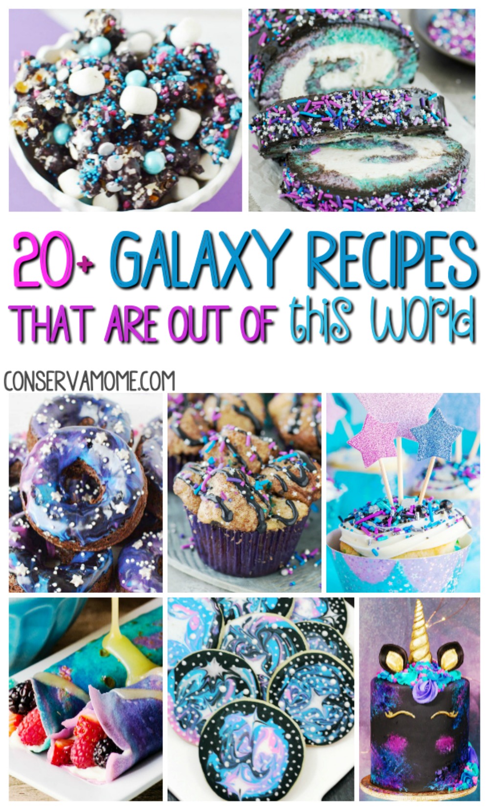 Galaxy Cake - READ ITEM DESCRIPTION AT BOTTOM OF PAGE – Artfetti Cakes