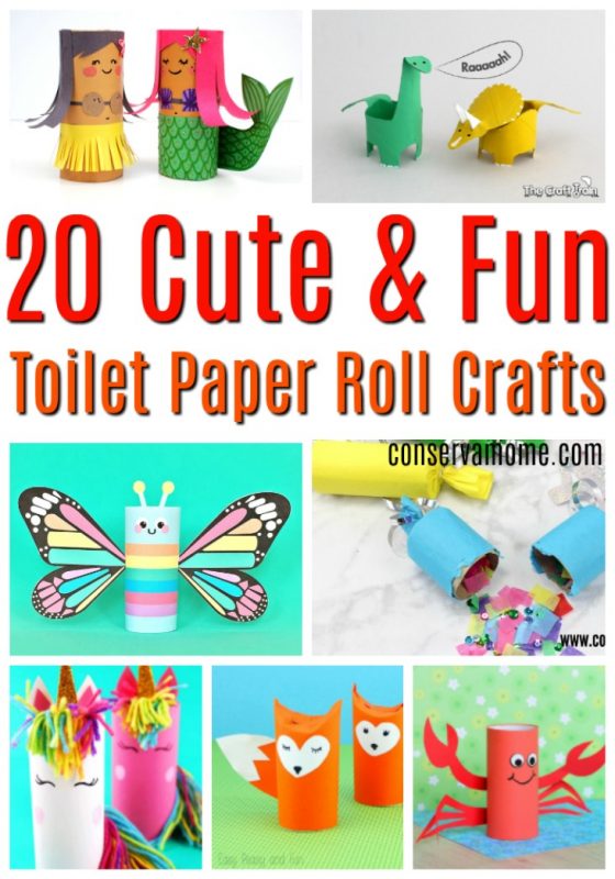 Rocket Ship Toilet Paper Roll Craft - ConservaMom