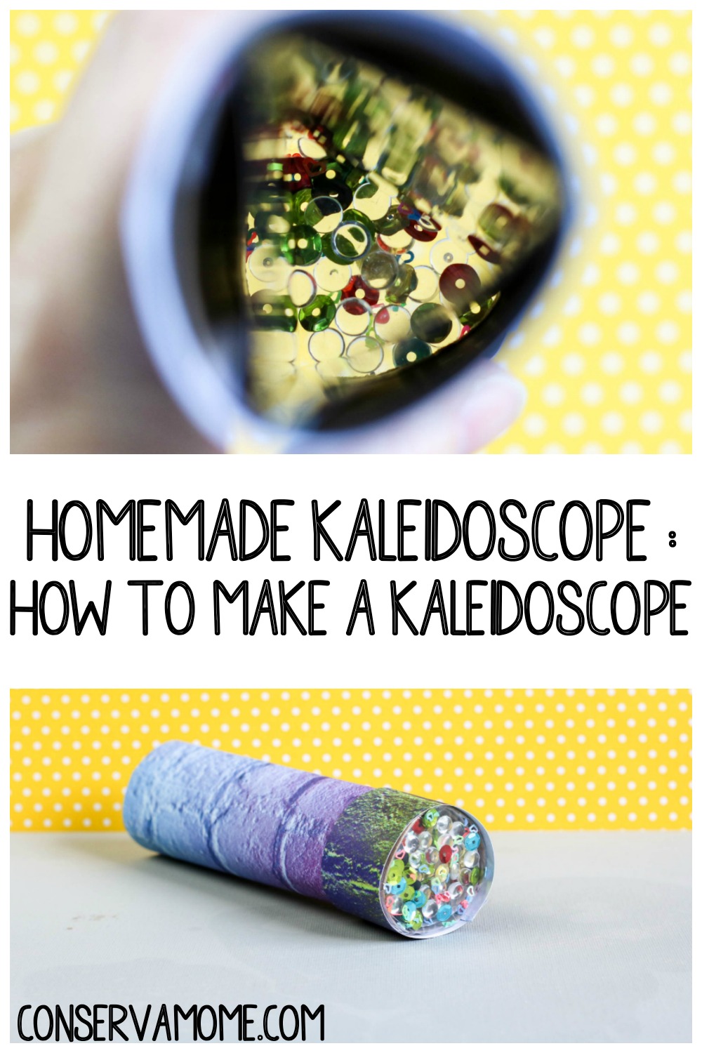 Homemade Kaleidoscope : How to make a Kaleidoscope