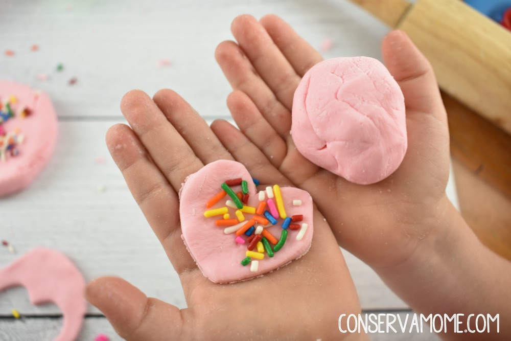 how to make playdough from frosting