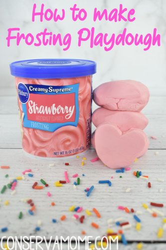 How to make Playdough from Frosting:Edible Playdough-only 2 Ingredients