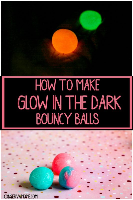How to make Glow in the Dark Bouncy Balls. A fun Science activity