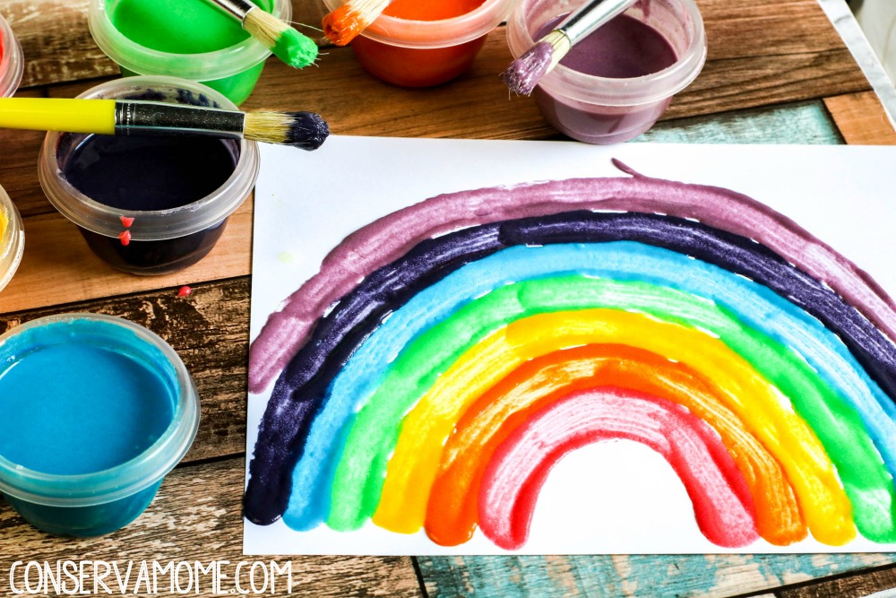 How to make Non-Toxic Homemade Kids Paint