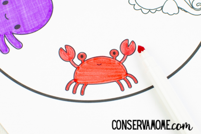 Sea Life Spinner:A Fun & Interactive Ocean Craft for Kids