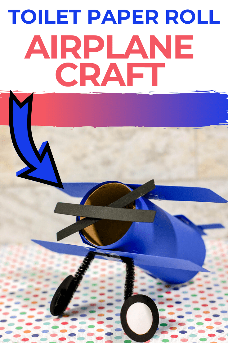 airplane toilet paper roll craft