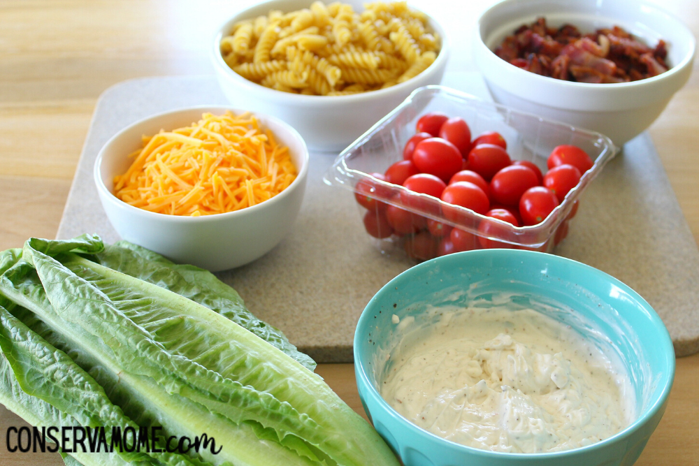 BLT Pasta salad