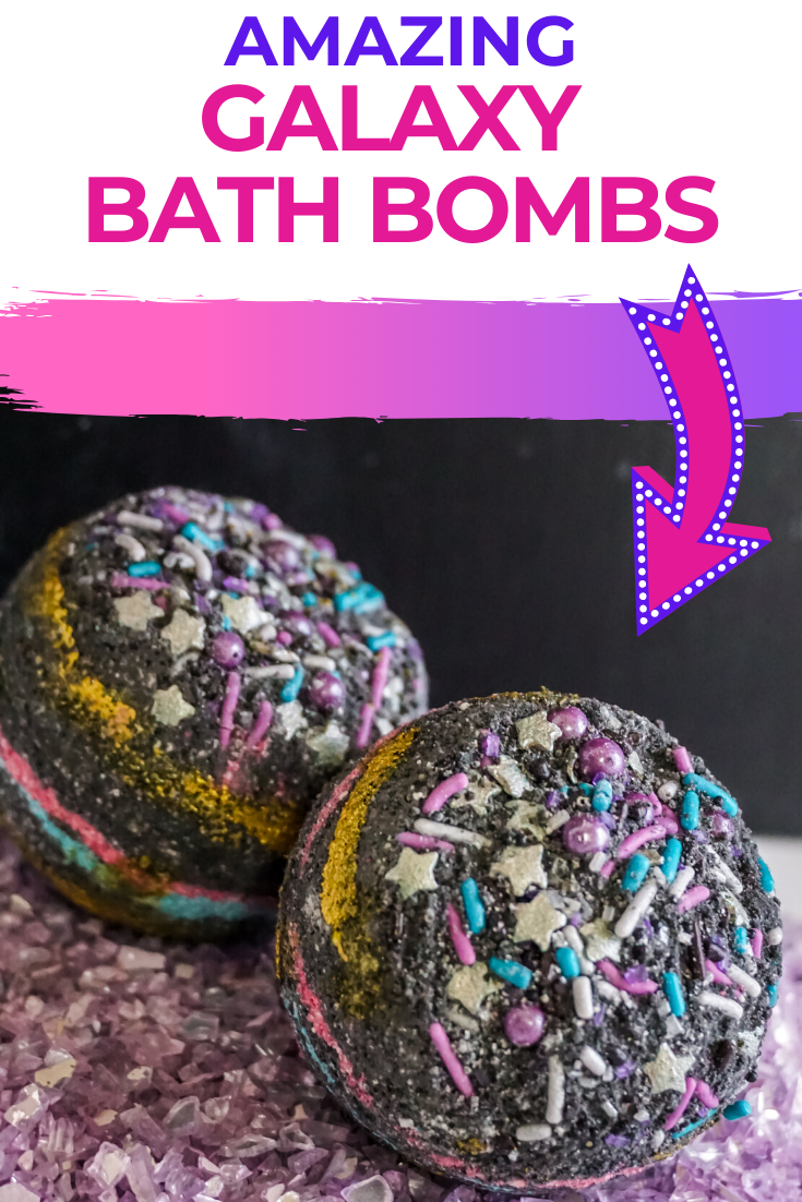 Galaxy Bath Bombs Recipe : A fun Bath bomb recipe
