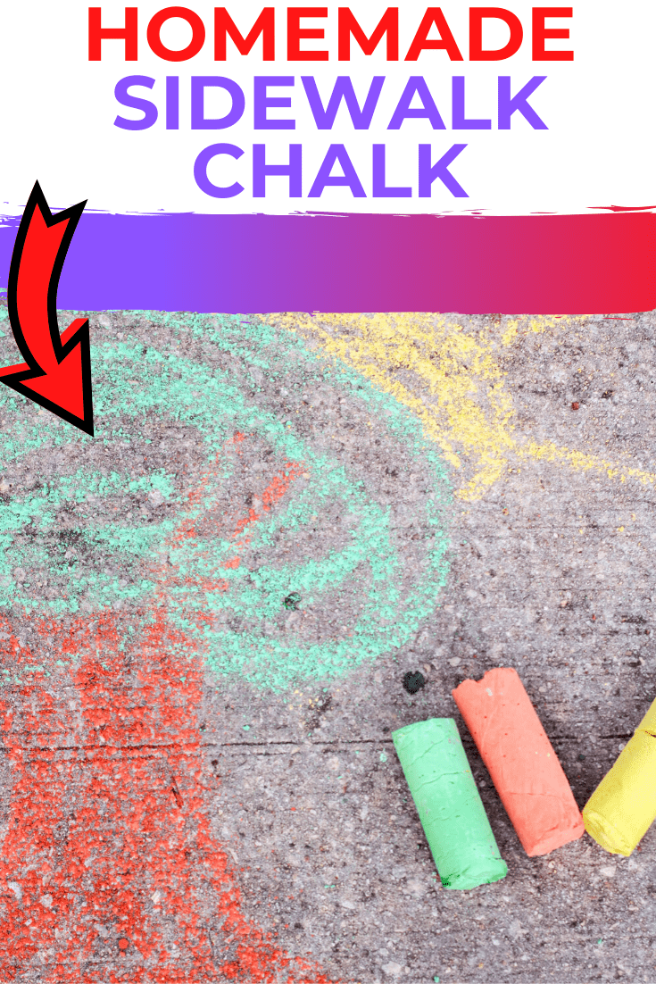 Make Your Own Sidewalk Chalk! Easy DIY for Kids 