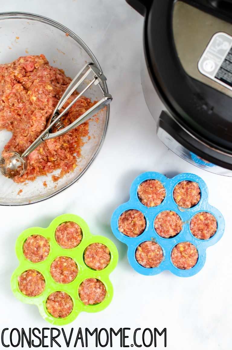 Instant pot meatloaf bites An easy appetizer or meal idea ConservaMom