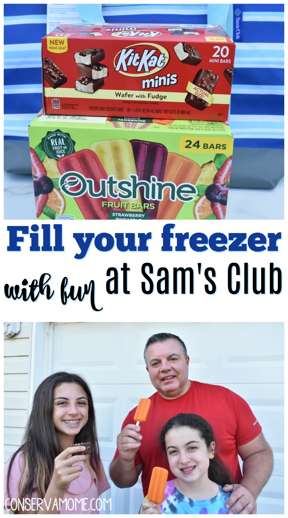 Fill your freezer with fun at Sam's Club