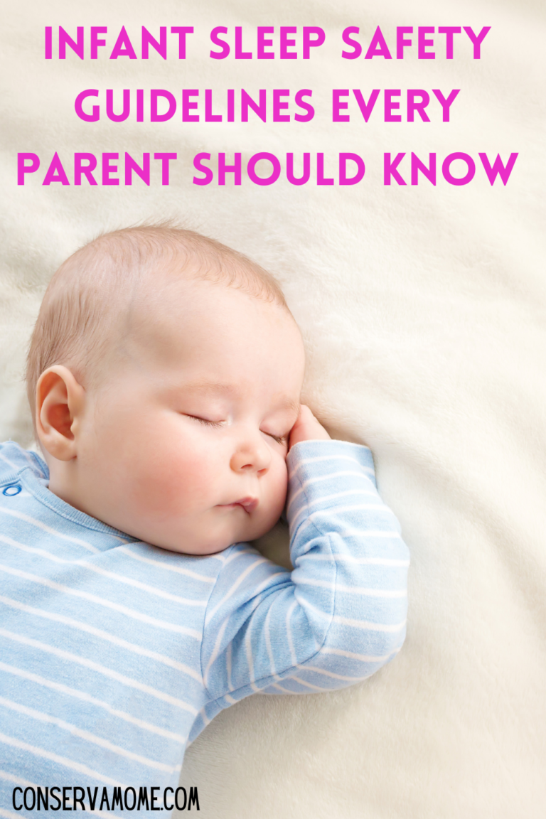 Infant Sleep Safety Guidelines Every Parent Should Know - ConservaMom