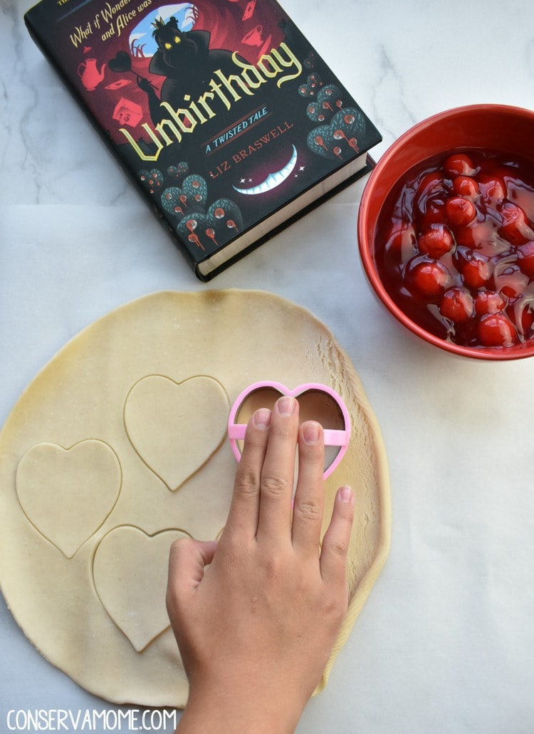 unbirthday cherry heart pie wands