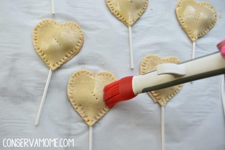 unbirthday cherry heart pie wands