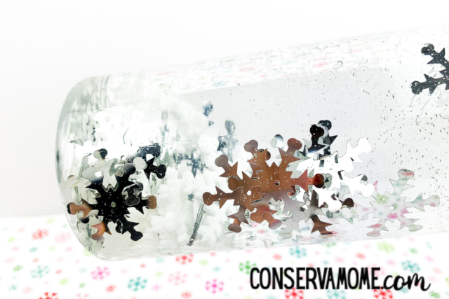 Winter Snowflake Sensory Bottle