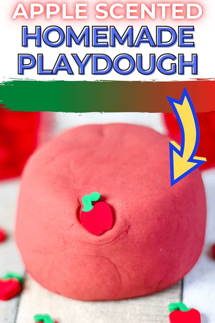 The Best Green Apple Scented Play Dough Recipe - Natural Beach Living