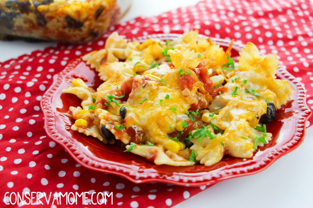 Baked Enchilada pasta