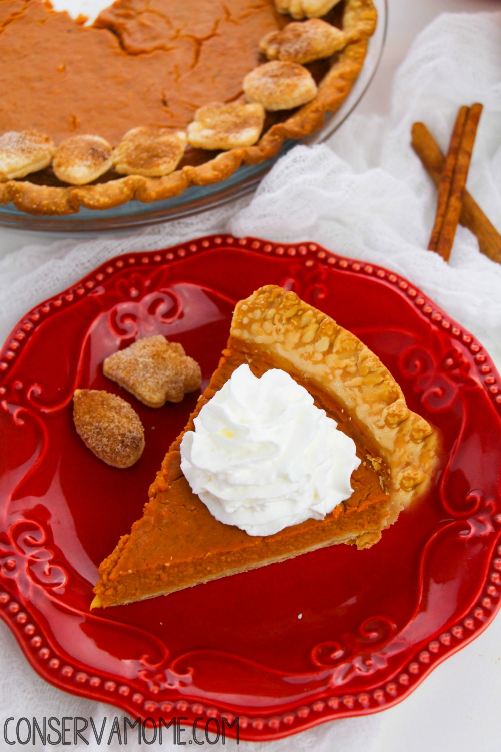 Conservamom Easy Pumpkin Pie Recipe How To Make Pumpkin Pie