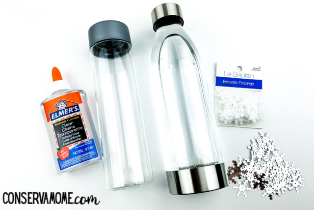 Winter Snowflake Sensory Bottle