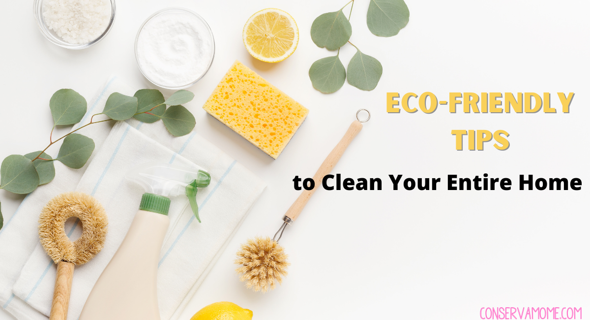 Eco-Friendly Tips to Clean Your Entire Home