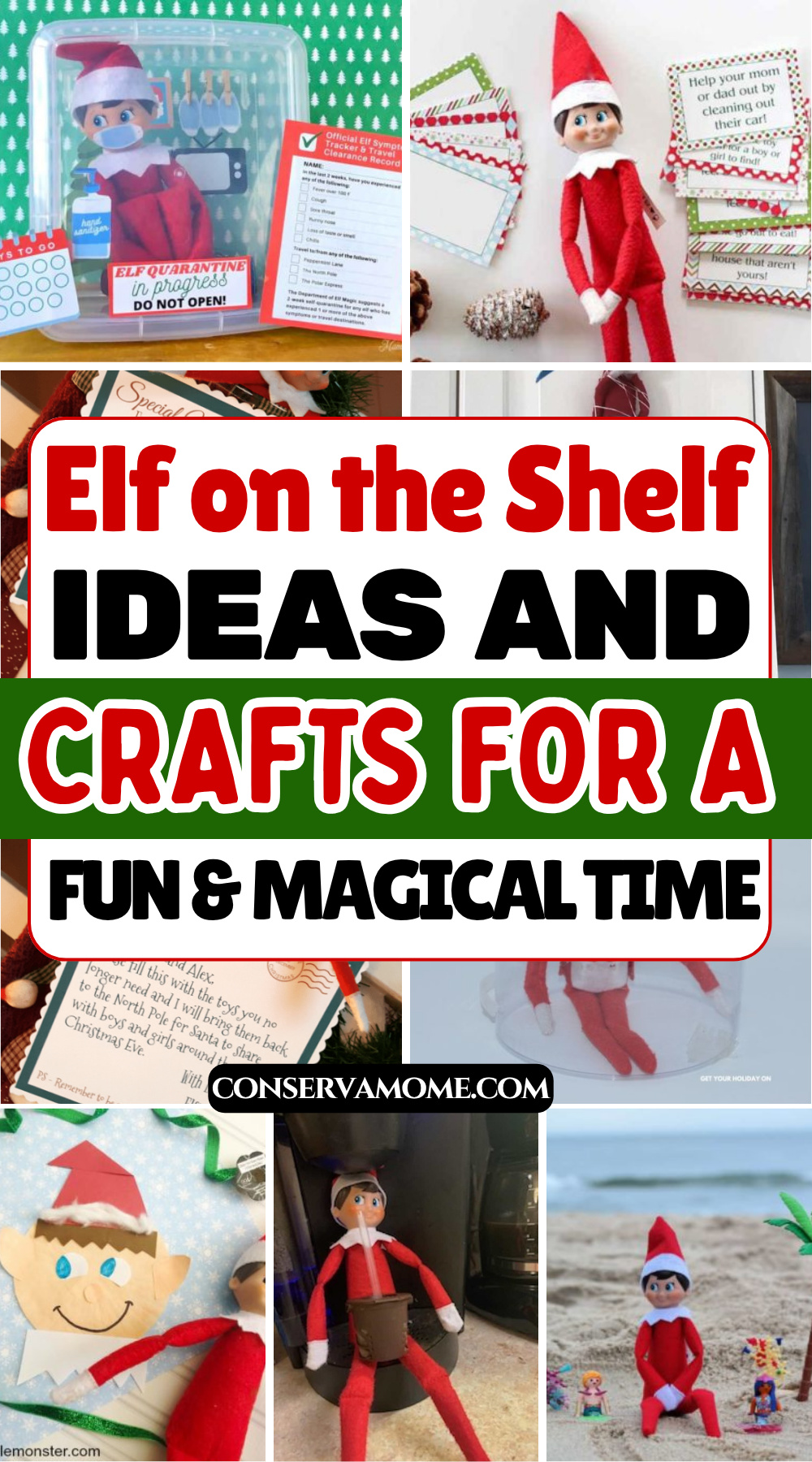 Elf on the Shelf Ideas and Crafts for a fun and magical time!