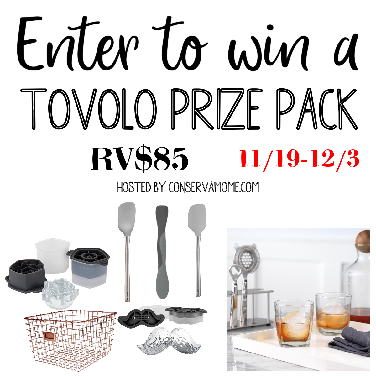 Ice mold Fun with Tovolo + Cranberry Jingle Juice Recipe + Giveaway