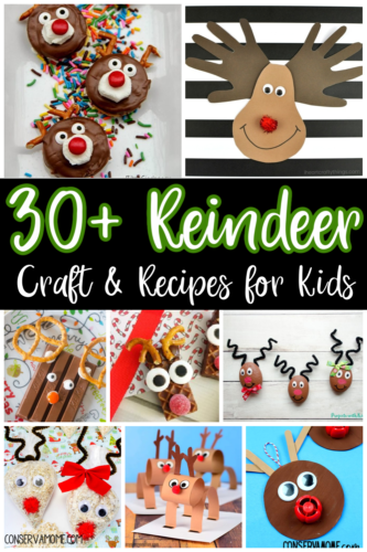 Fun & Easy Reindeer Craft & Recipes for Kids - ConservaMom