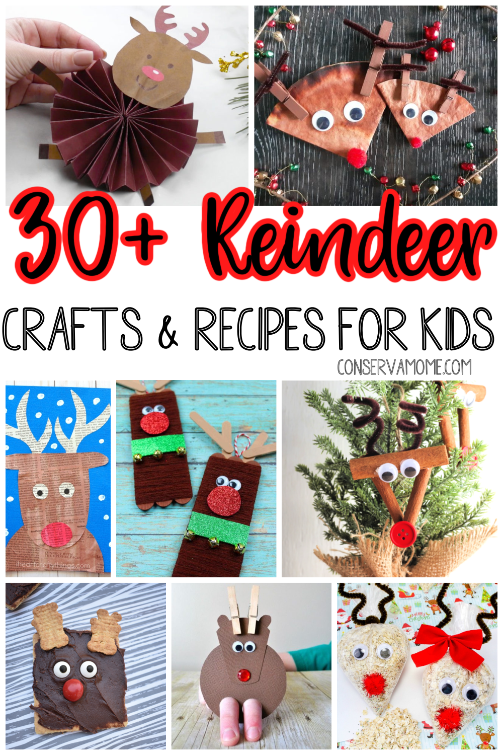 Reindeer crafts and recipes for kids