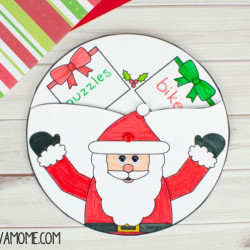 Santa Gift List Spinner