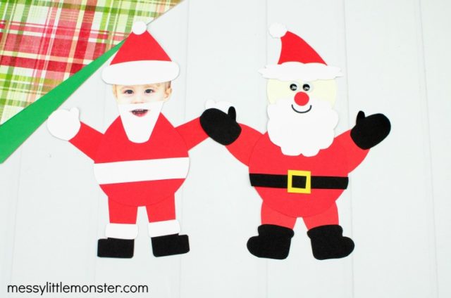 Fun & Creative Santa Claus Crafts & recipes for kids