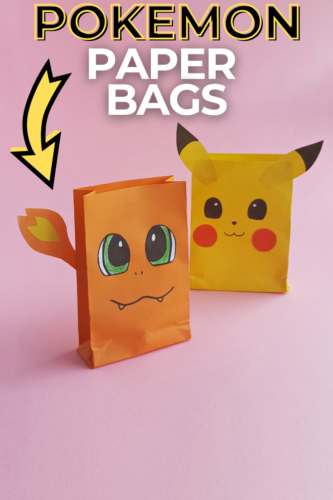 Pokemon Paper Bags : A Fun Pokemon Craft for Kids - ConservaMom