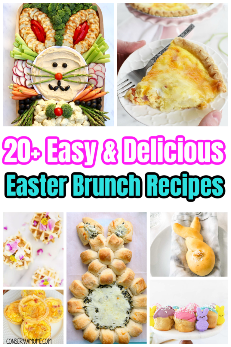 20+ Easy & Delicious Easter Brunch Recipes - ConservaMom